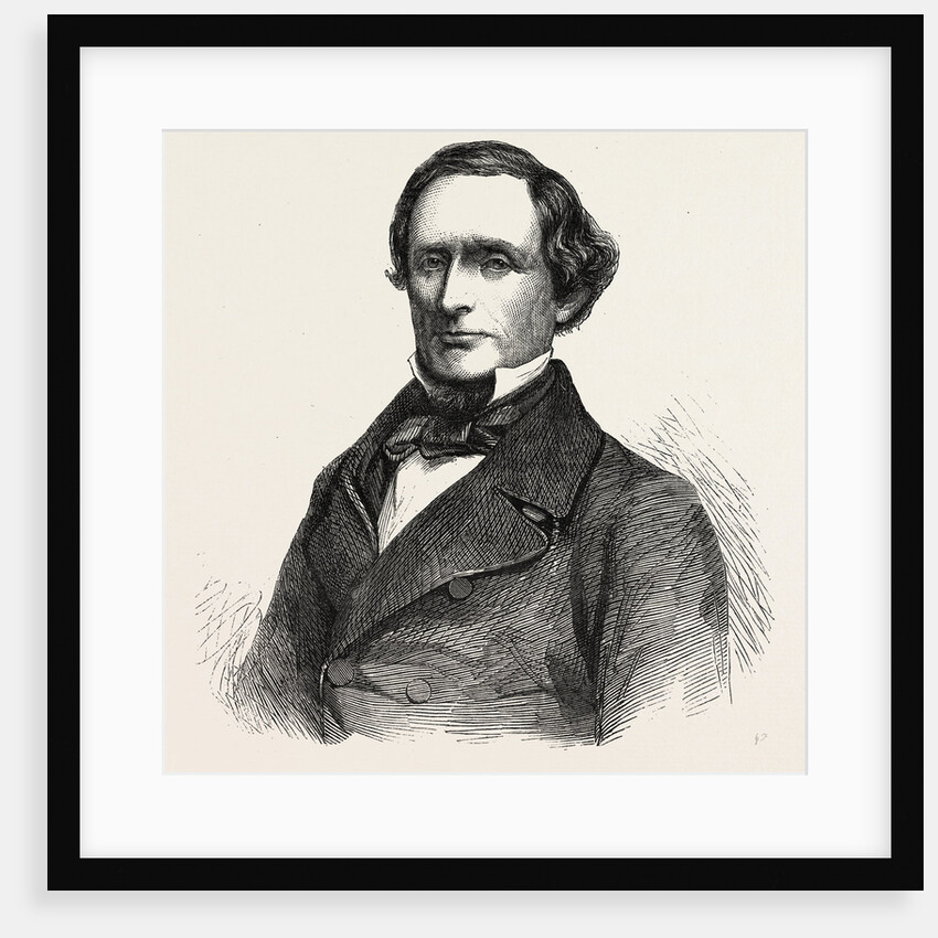 The Hon. Jefferson Davis President of the Southern Confederacy of America by Anonymous