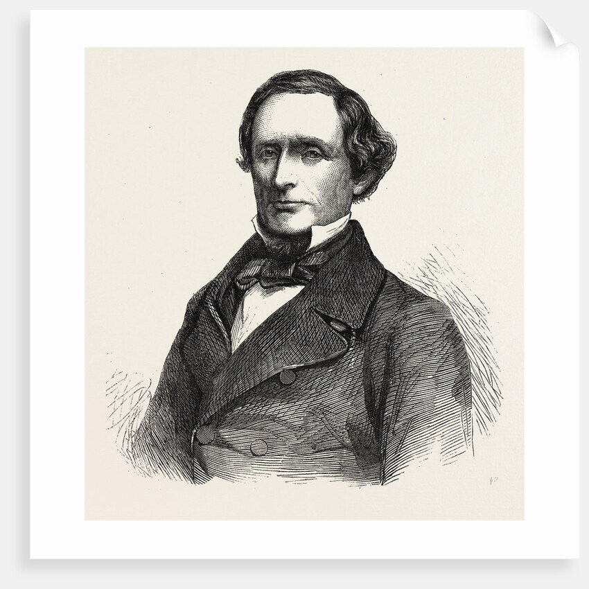 The Hon. Jefferson Davis President of the Southern Confederacy of America by Anonymous