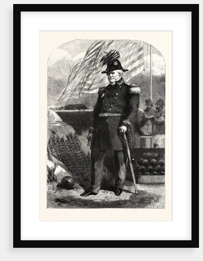 General Winfield Scott Commander-in-Chief of the United States' Forces by Anonymous