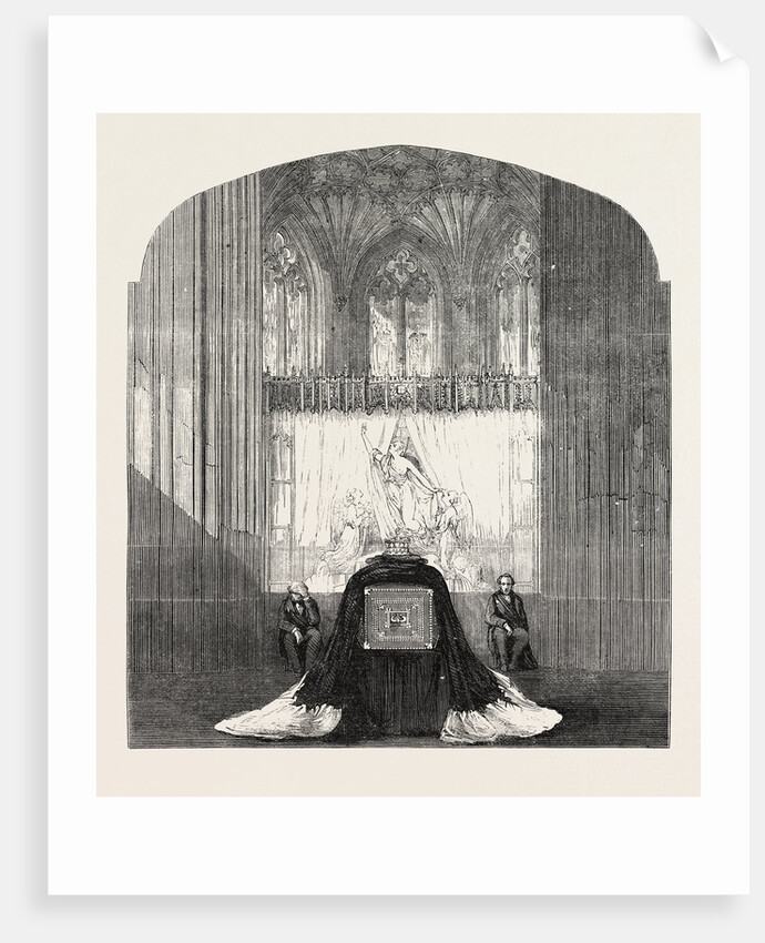 Funeral of the Late Duchess of Kent: The Ante-Chapel St. George's Chapel Windsor UK by Anonymous