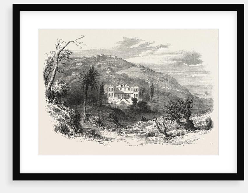 Maison Chauve Near Algiers the Residence of Mr. Cobden M.P. for Rochdale by Anonymous