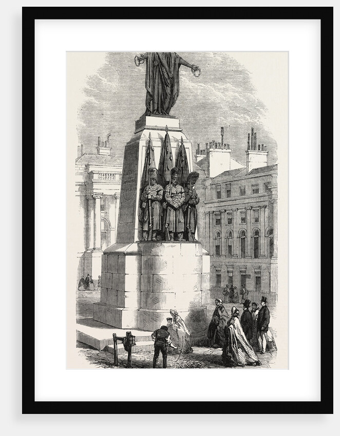 The Guards' Memorial at Waterloo Place Pall Mall UK by Anonymous
