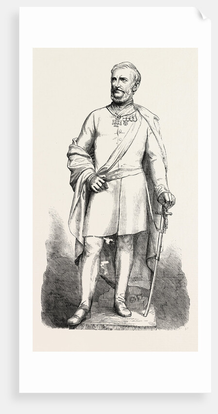 Statue of the Late General Sir Henry Havelock in Trafalgar Square London UK by Anonymous