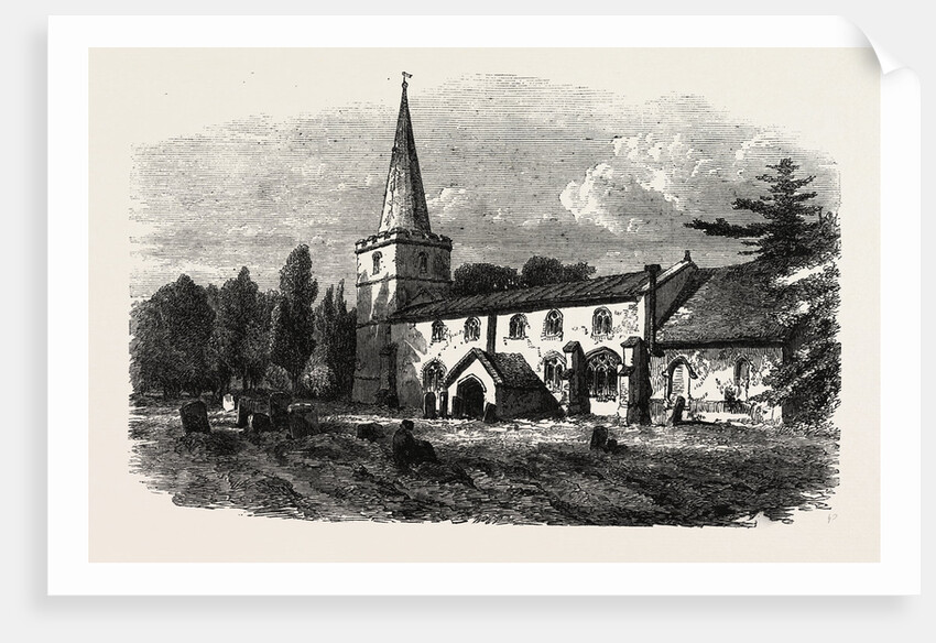 Madingley Church Near Cambridge UK by Anonymous