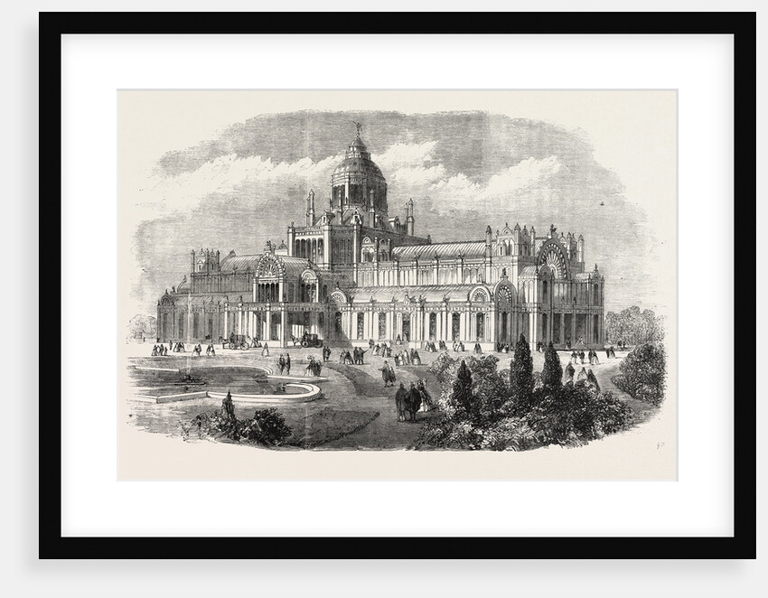 The Palace of Industry at Amsterdam the Netherlands by Anonymous