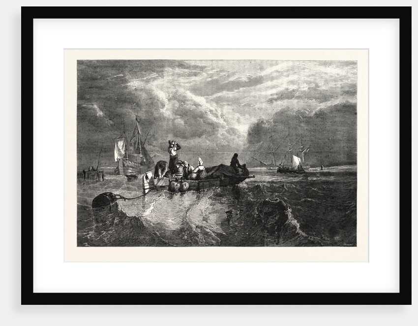 Market-Boat on the Scheldt, in the South Kensington Museum UK by Anonymous