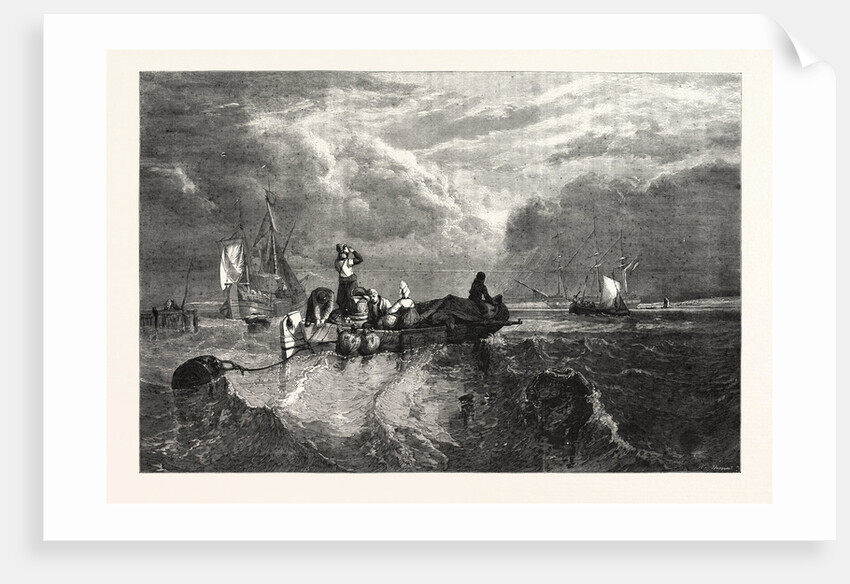 Market-Boat on the Scheldt, in the South Kensington Museum UK by Anonymous