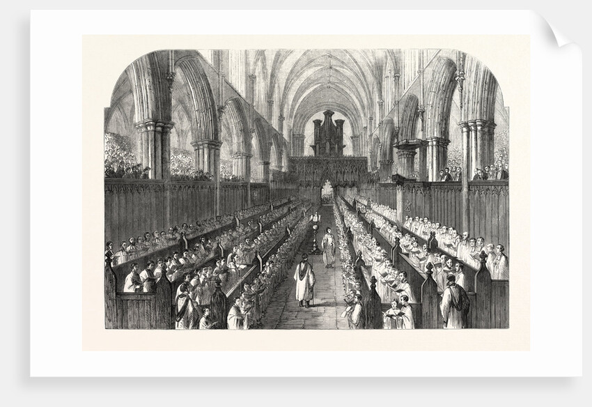 Festival of Parochial Choirs at Southwell Nottinghamshire by Anonymous