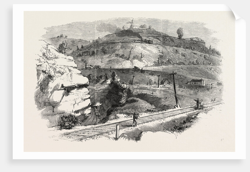 The Baltimore and Ohio Railway: Boardtree Hill, USA by Anonymous