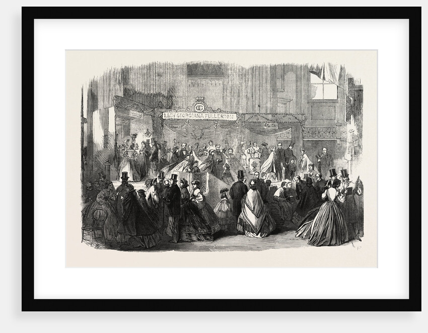 The Bazaar at St. James's Hall on Behalf of the Orphan and Friendless Roman Catholic Children of London UK by Anonymous