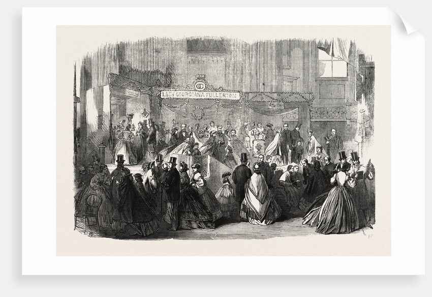 The Bazaar at St. James's Hall on Behalf of the Orphan and Friendless Roman Catholic Children of London UK by Anonymous