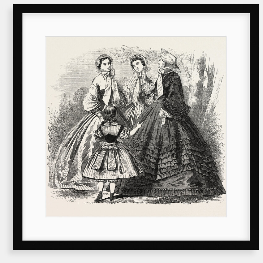 Paris Fashions for June 1861 by Anonymous