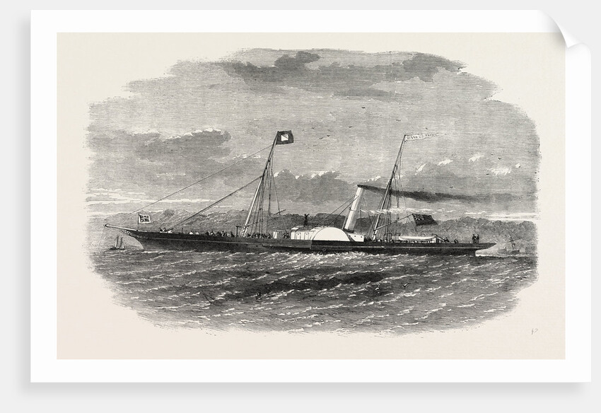 The London and Ipswich Company's New Packet Queen of the Thames. by Anonymous