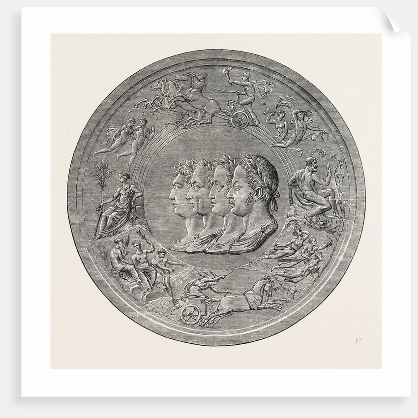 Pistrucci's Great Waterloo Medal: Obverse by Anonymous