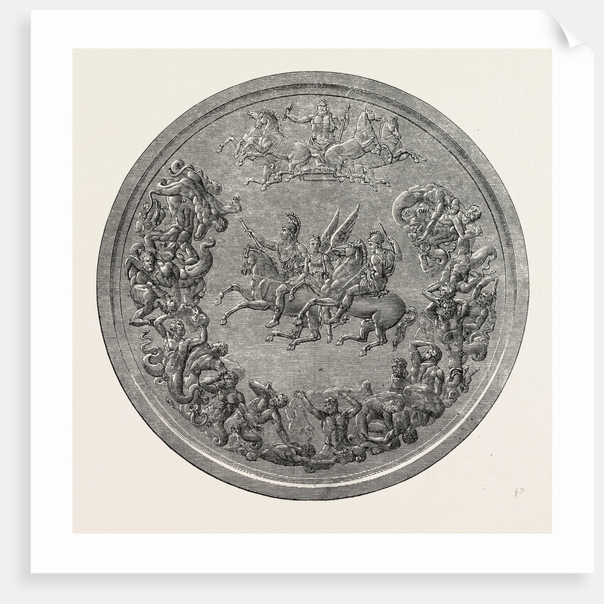 Pistrucci's Great Waterloo Medal: Reverse by Anonymous