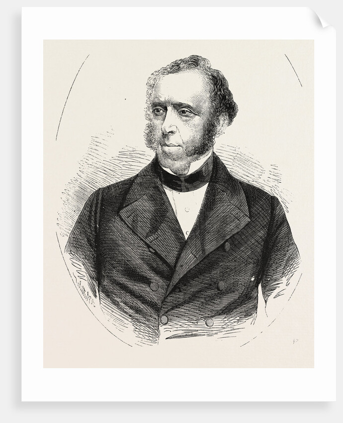 The Late Mr. Braidwood Superintendent of the London Fire Engine Establishment. by Anonymous