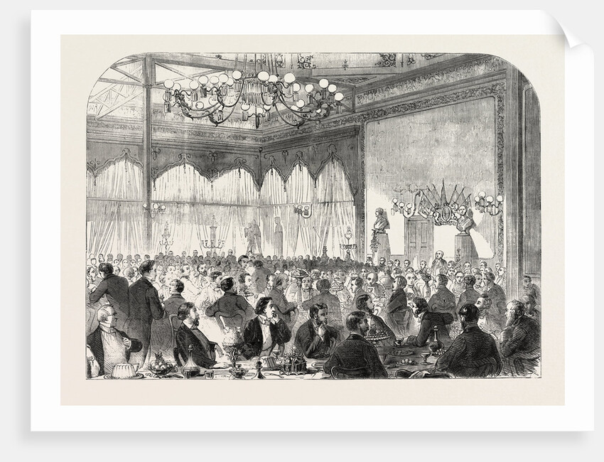 Anniversary Dinner of the Society of Arts at the Crystal Palace by Anonymous