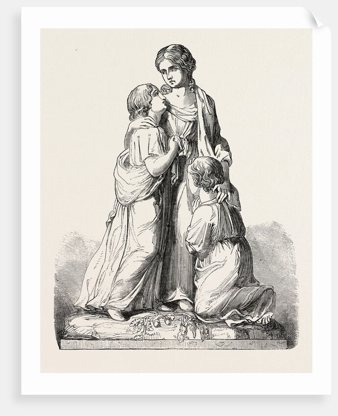 Group for the School of Industry for Female Orprhans Grove Road St. John's Wood, from the Exhibition of the Royal Academy by Anonymous