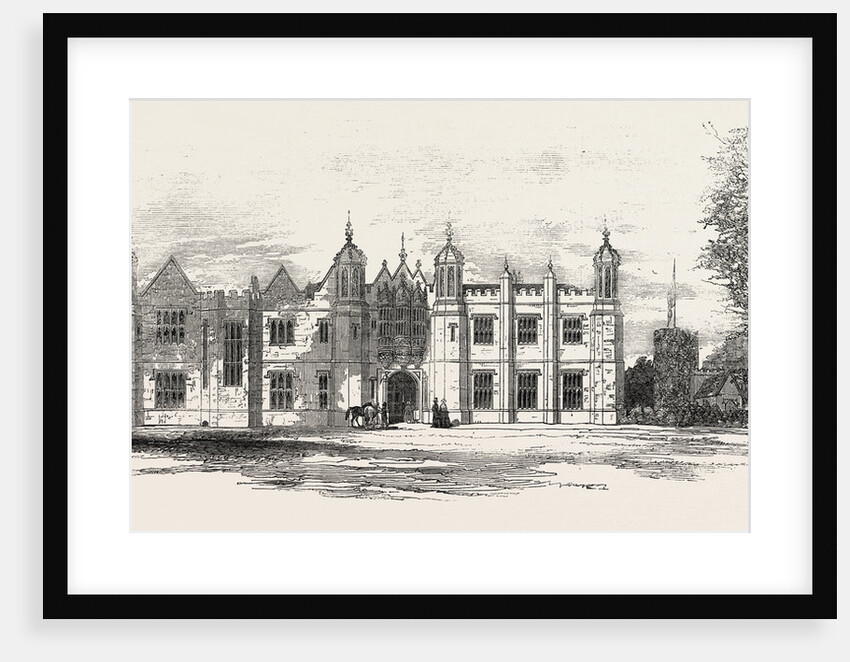Hengrave Hall Suffolk the Seat of Sir Thomas R. Gage Bart. by Anonymous