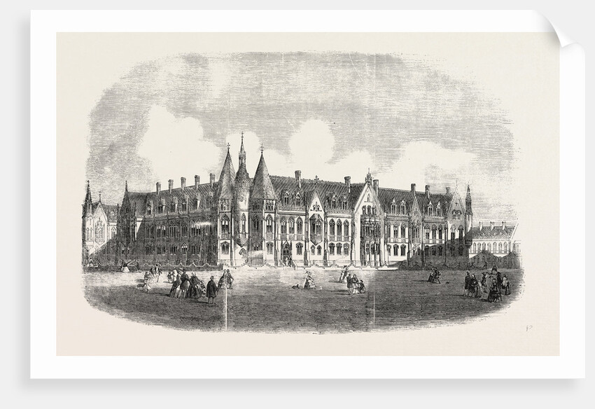 Sixth Prize Design for the Foreign Department (Messrs. Buxton and Habershon Architects): Premium £100 by Anonymous