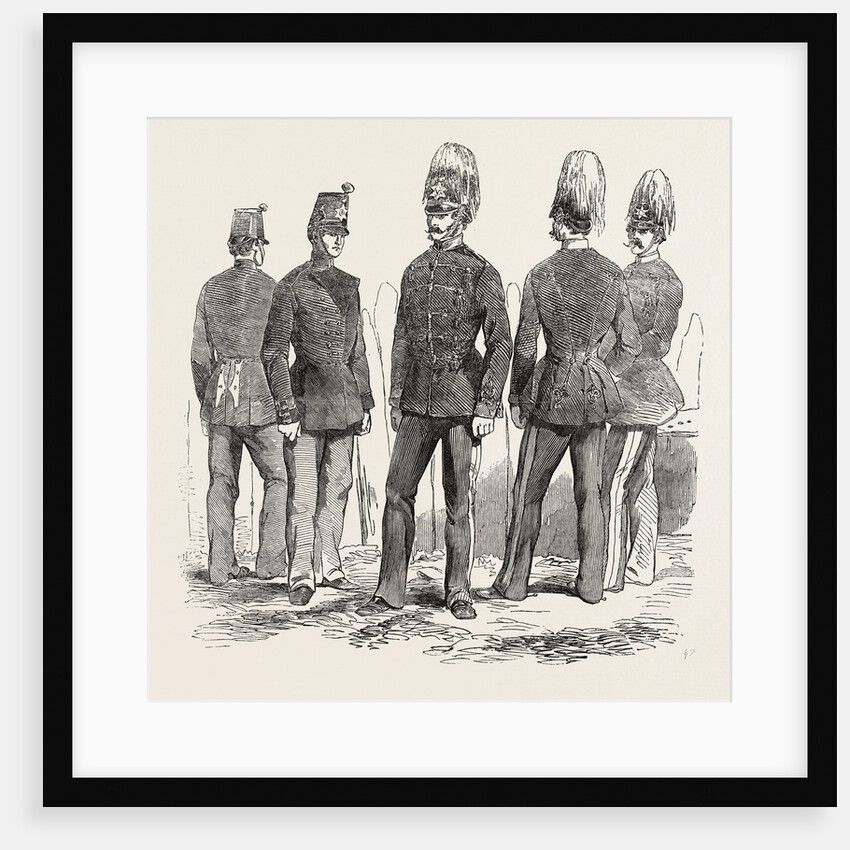 The New Uniforms for the Light Infantry and Cavalry 1854 by Anonymous
