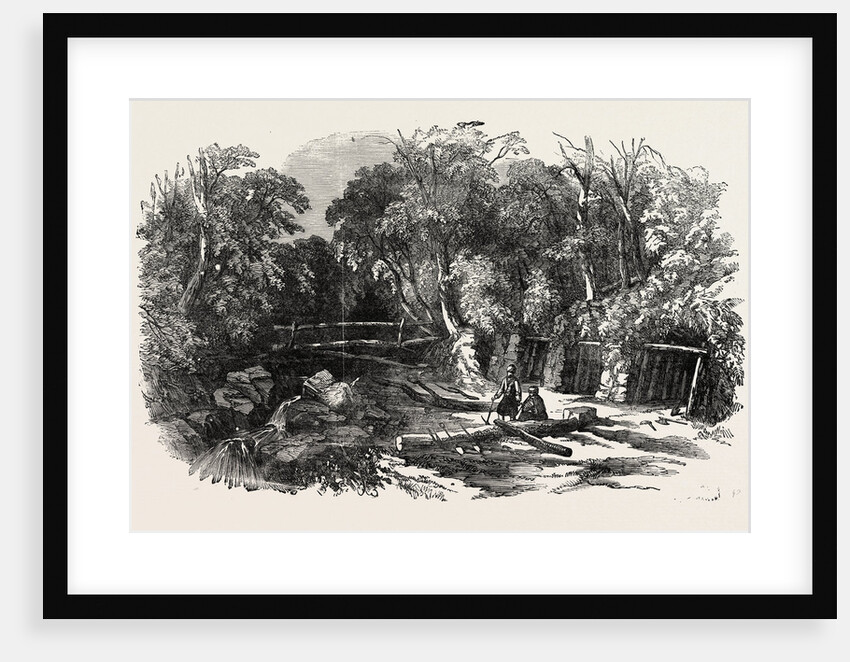 Entrance to the Coalmine of Heraclea on the Black Sea by Anonymous