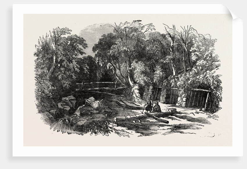 Entrance to the Coalmine of Heraclea on the Black Sea by Anonymous