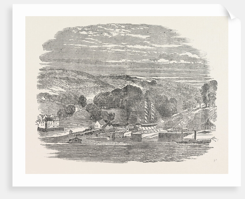Launch of the Allen Gardiner Mission Vessel 1854 by Anonymous