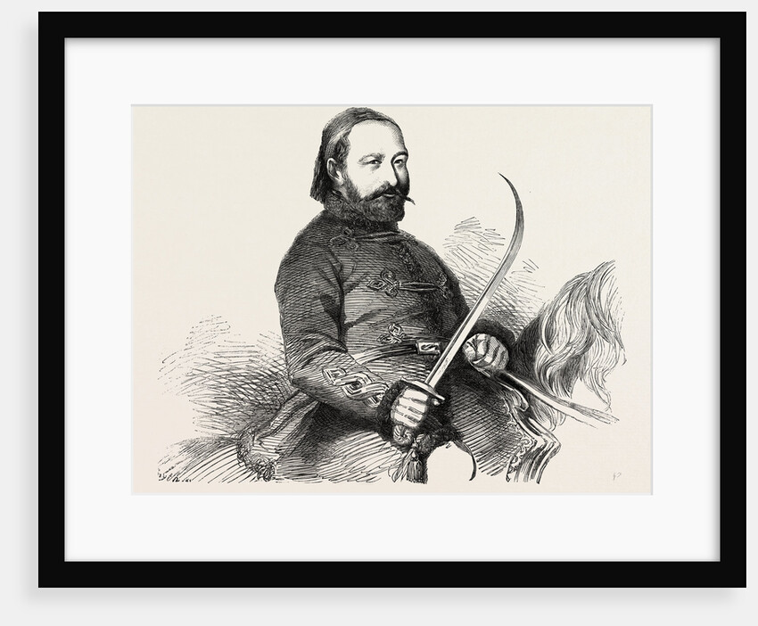 Selim Pacha Muschir Commander-in-Chief of the Turkish Army of Batoum 1854 by Anonymous