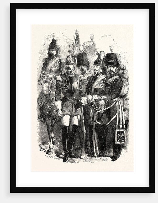 Cavalry of the French Imperial Guard 1854 by Anonymous