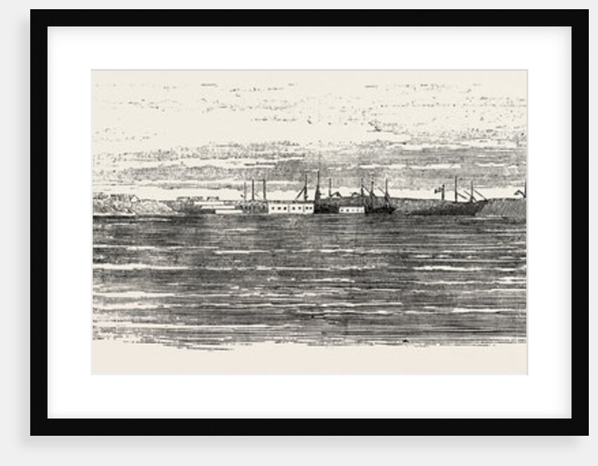 Sveaborg in the Gulf of Finland 1854 by Anonymous