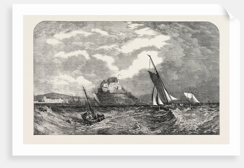 Mont Orgueil Castle Jersey by Anonymous