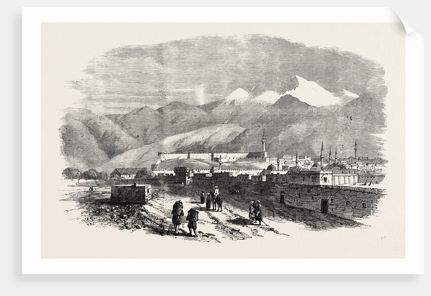 The City of Erzeroom in Asiatic Turkey 1854 by Anonymous