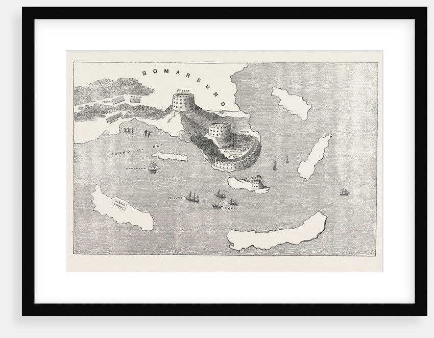 Fortifications of Bomarsund 1854 by Anonymous