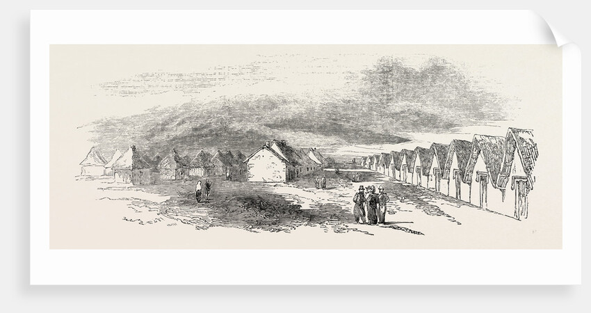 Sketch of a Portion of the Camp at St. Omer 1854 by Anonymous