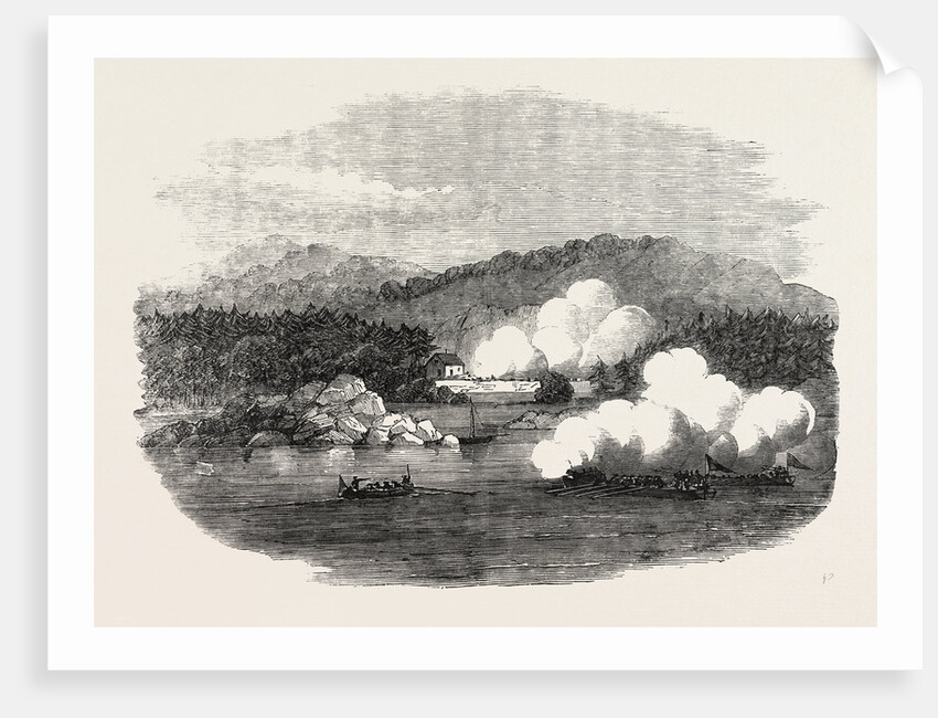 Boat Attack by H.M.S. Gorgon on One of the Aland Isles by Anonymous