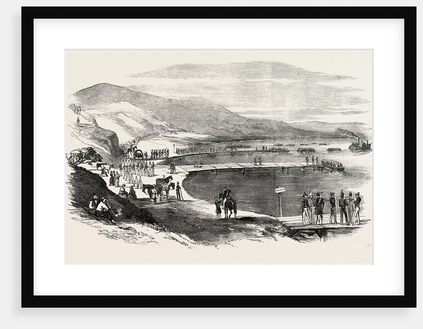 Exbarration of British Troops (Light Division) at Varna for the Crimea 1854 by Anonymous