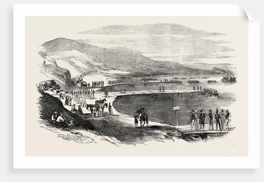 Exbarration of British Troops (Light Division) at Varna for the Crimea 1854 by Anonymous