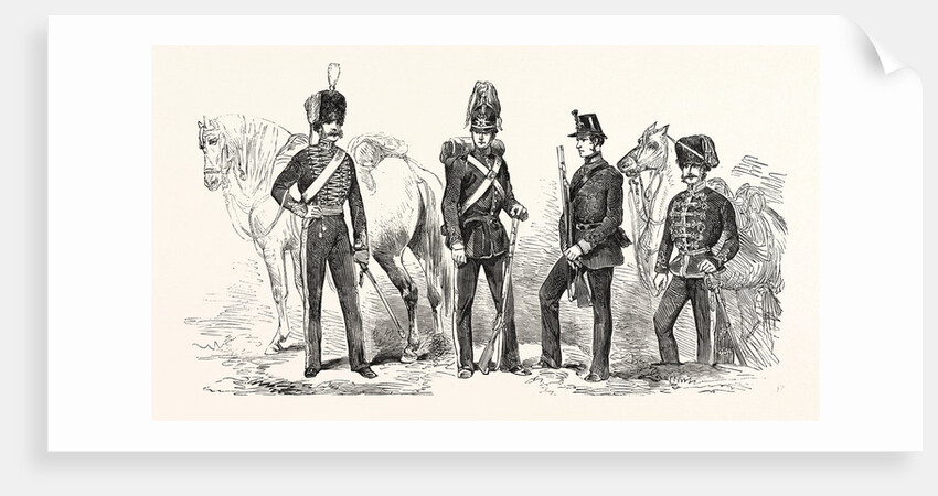 New Dresses for the Artillery 1854 by Anonymous