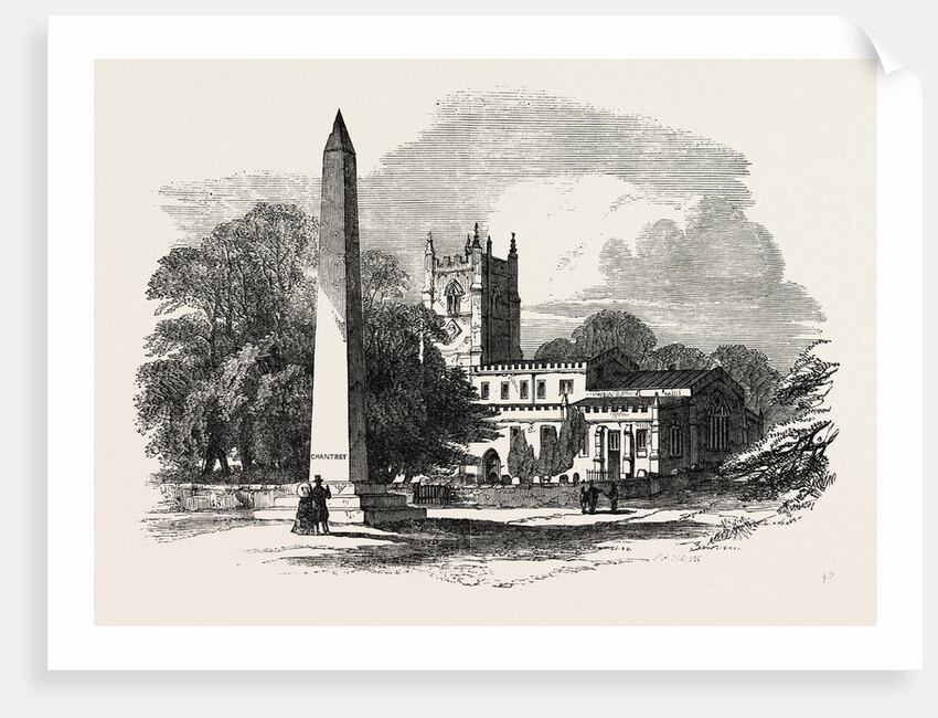 The Chantry Memorial Norton Near Sheffield 1854 by Anonymous