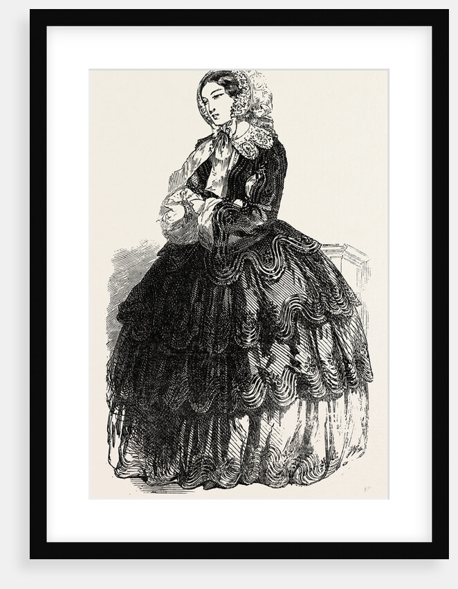 Paris Fashions for October 1854 by Anonymous