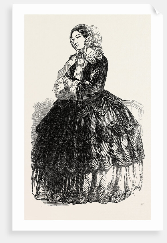 Paris Fashions for October 1854 by Anonymous