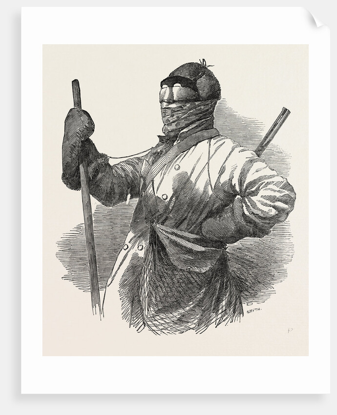 Captain M'Clure in His Arctic Dress 1854 by Anonymous