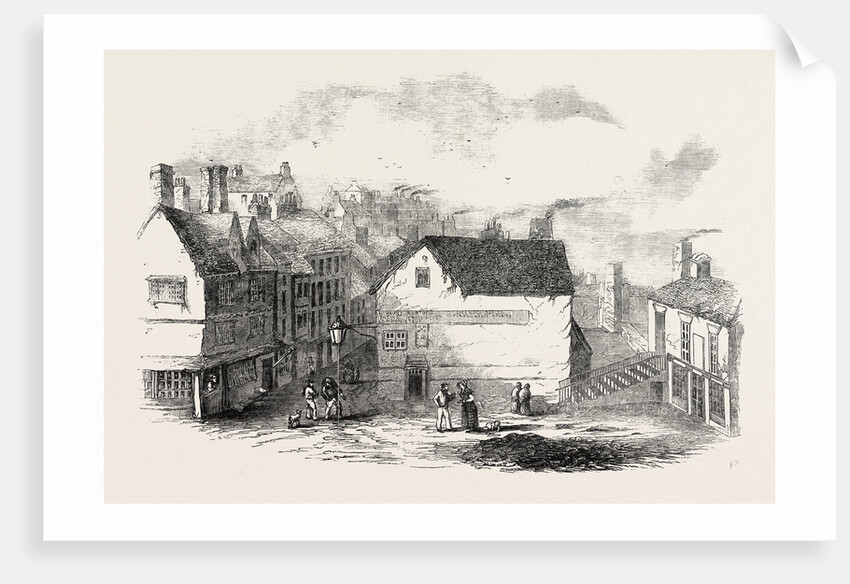 View in Gateshead 1854 by Anonymous