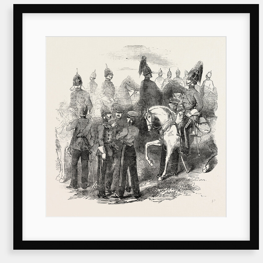 New Cavalry Corps: The Mounted Staff 1854 by Anonymous