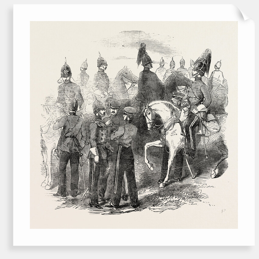 New Cavalry Corps: The Mounted Staff 1854 by Anonymous