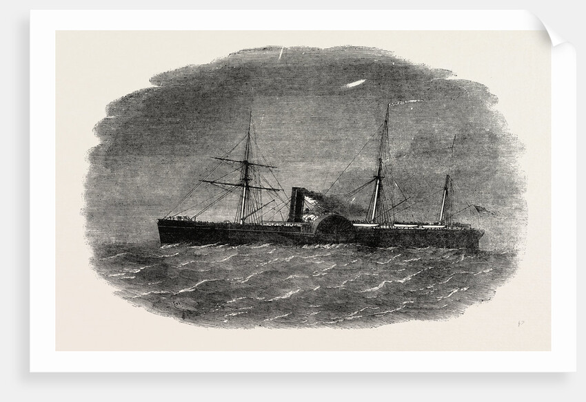The Arctic Steamship 1854 by Anonymous