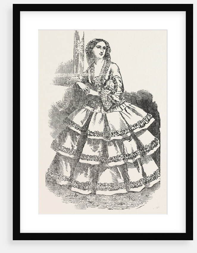 Paris Fashions for November 1854 by Anonymous