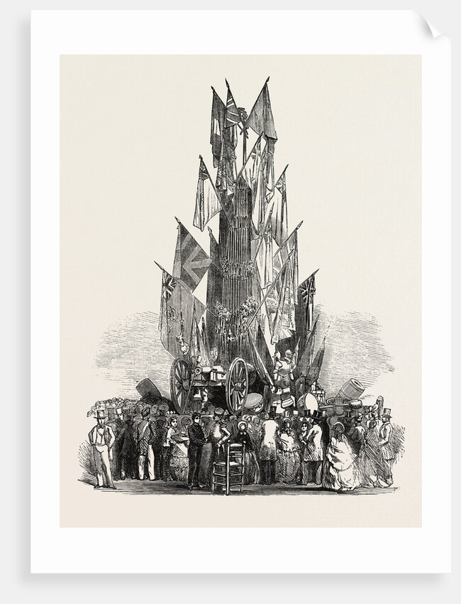 The Grand Military Trophy at the Crystal Palace 1854 by Anonymous