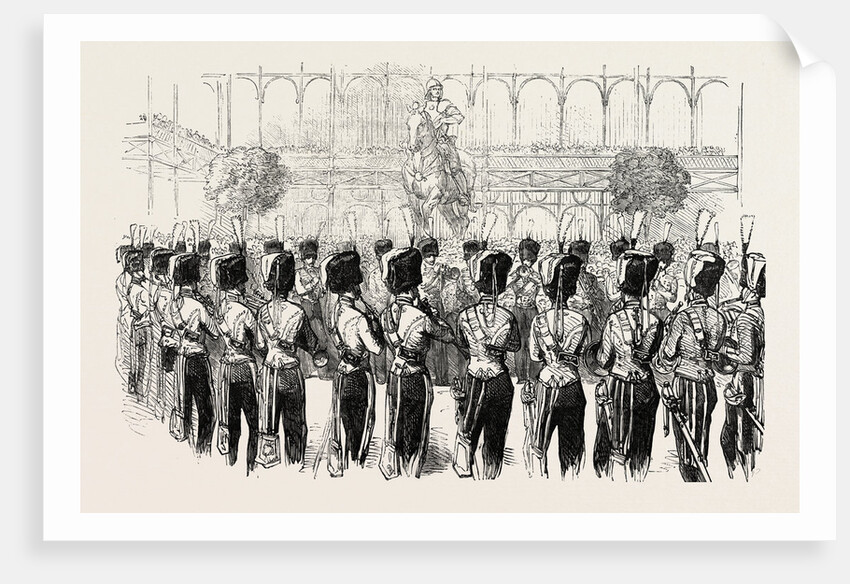 Fete at the Crystal Palace the Guides' Band 1854 by Anonymous